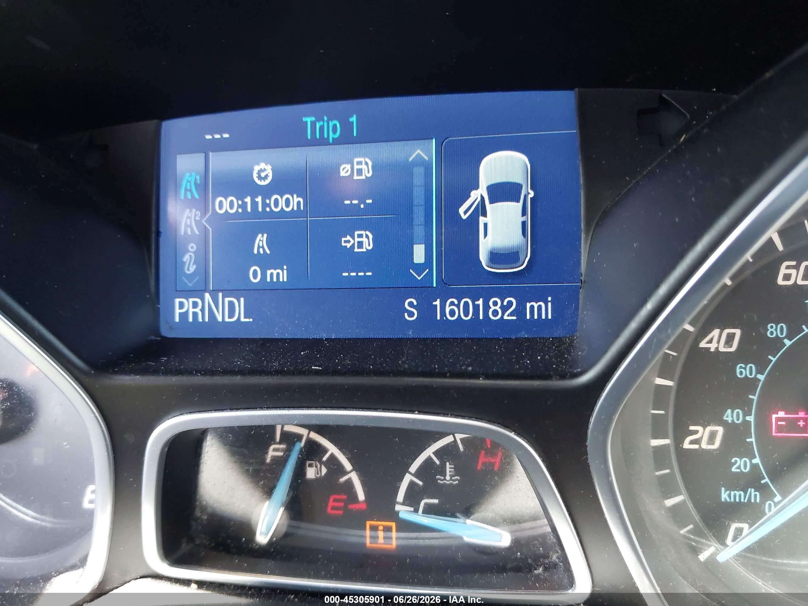 2014 Ford Focus Se Gray vin: 1FADP3F26EL339073