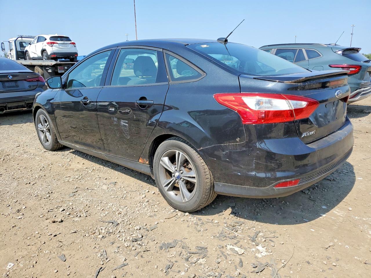 2014 Ford Focus Se Черный vin: 1FADP3F26EL347027