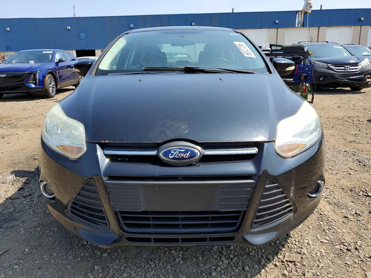 2014 Ford Focus Se Черный vin: 1FADP3F26EL347027
