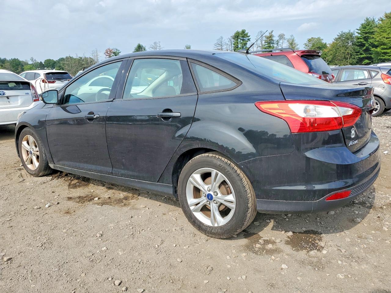 2014 Ford Focus Se Black vin: 1FADP3F26EL360487
