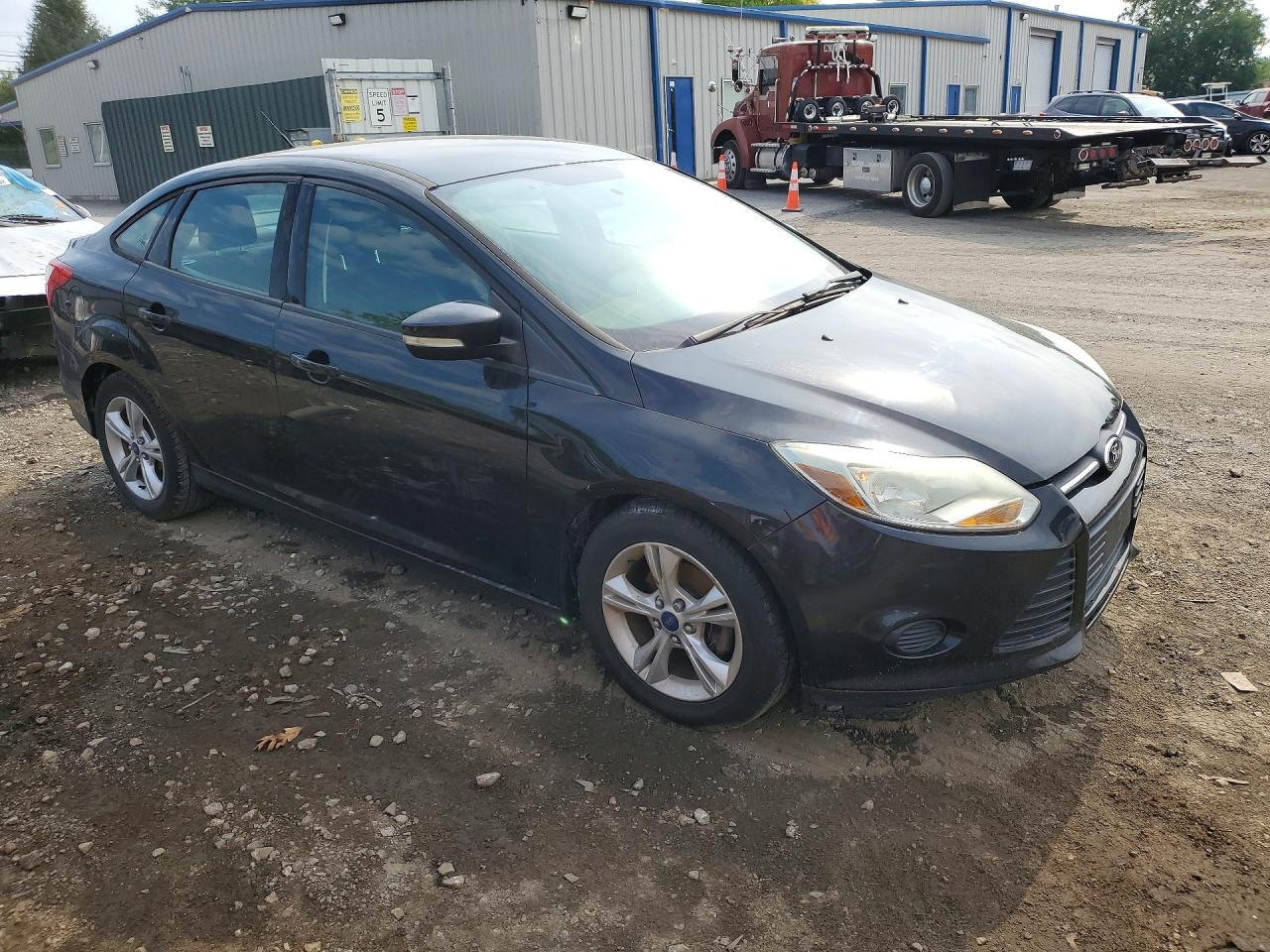 2014 Ford Focus Se Black vin: 1FADP3F26EL360487