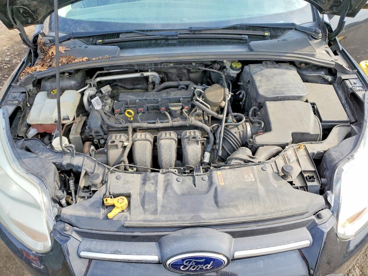 2014 Ford Focus Se Black vin: 1FADP3F26EL360487
