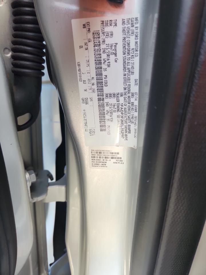 2014 Ford Focus Se Серебряный vin: 1FADP3F26EL362997