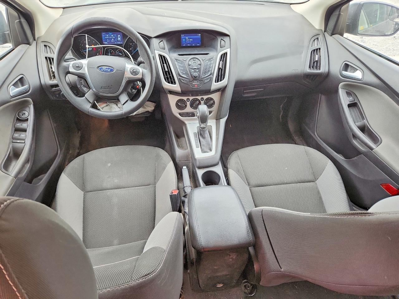 2014 Ford Focus Se Gray vin: 1FADP3F26EL363017