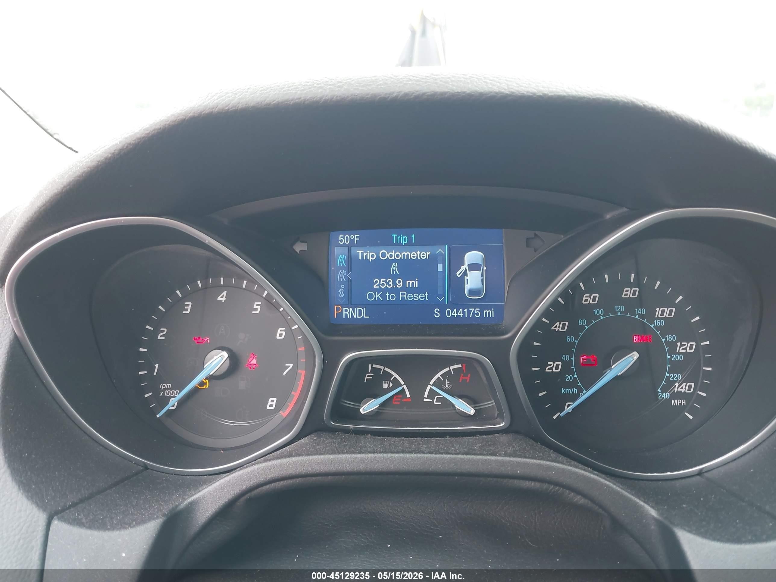 2014 Ford Focus Se Red vin: 1FADP3F26EL364040