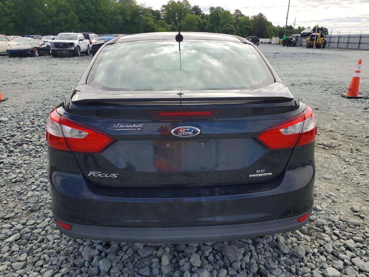 2014 Ford Focus Se Black vin: 1FADP3F26EL371067