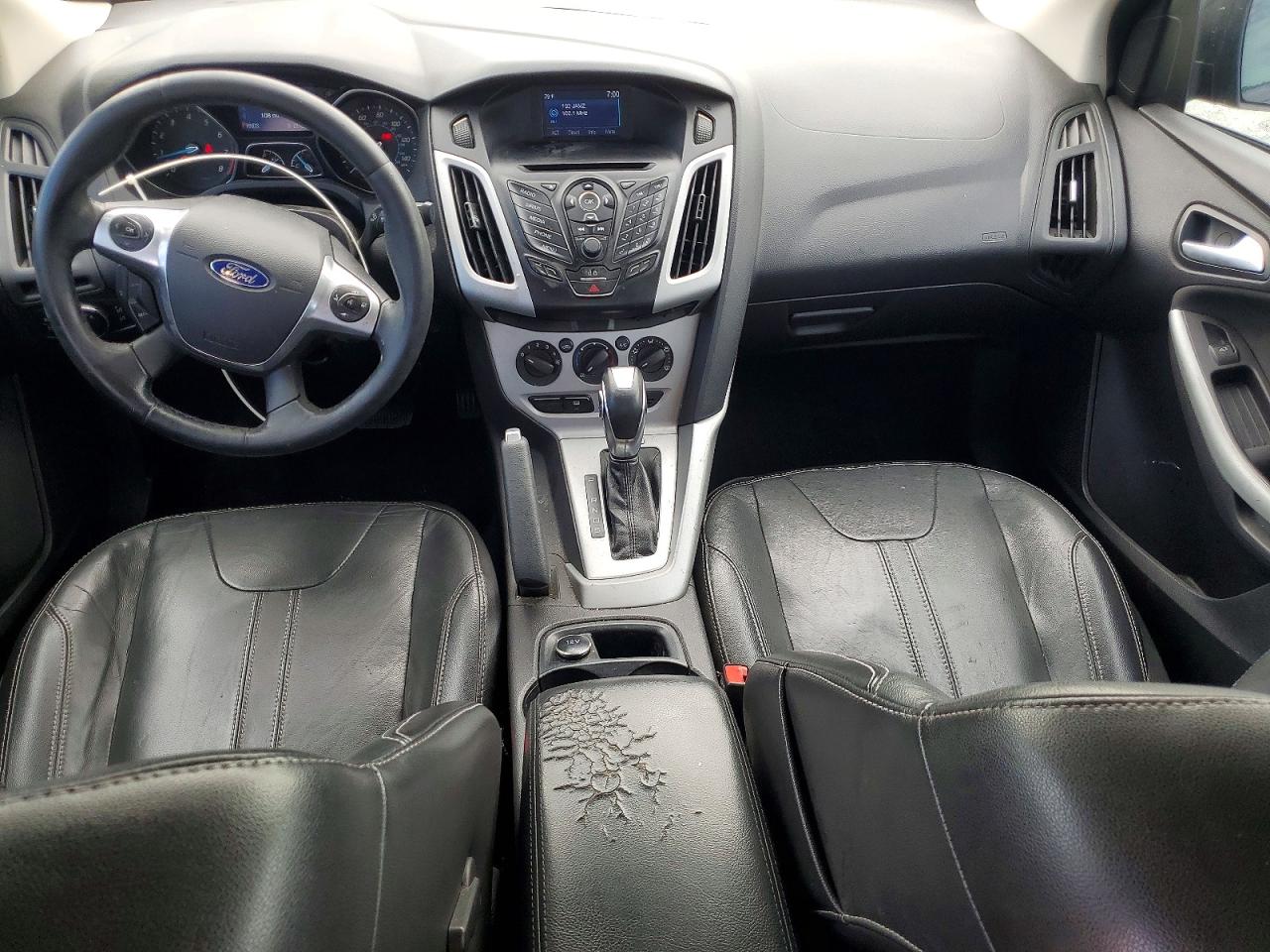 2014 Ford Focus Se Black vin: 1FADP3F26EL371067