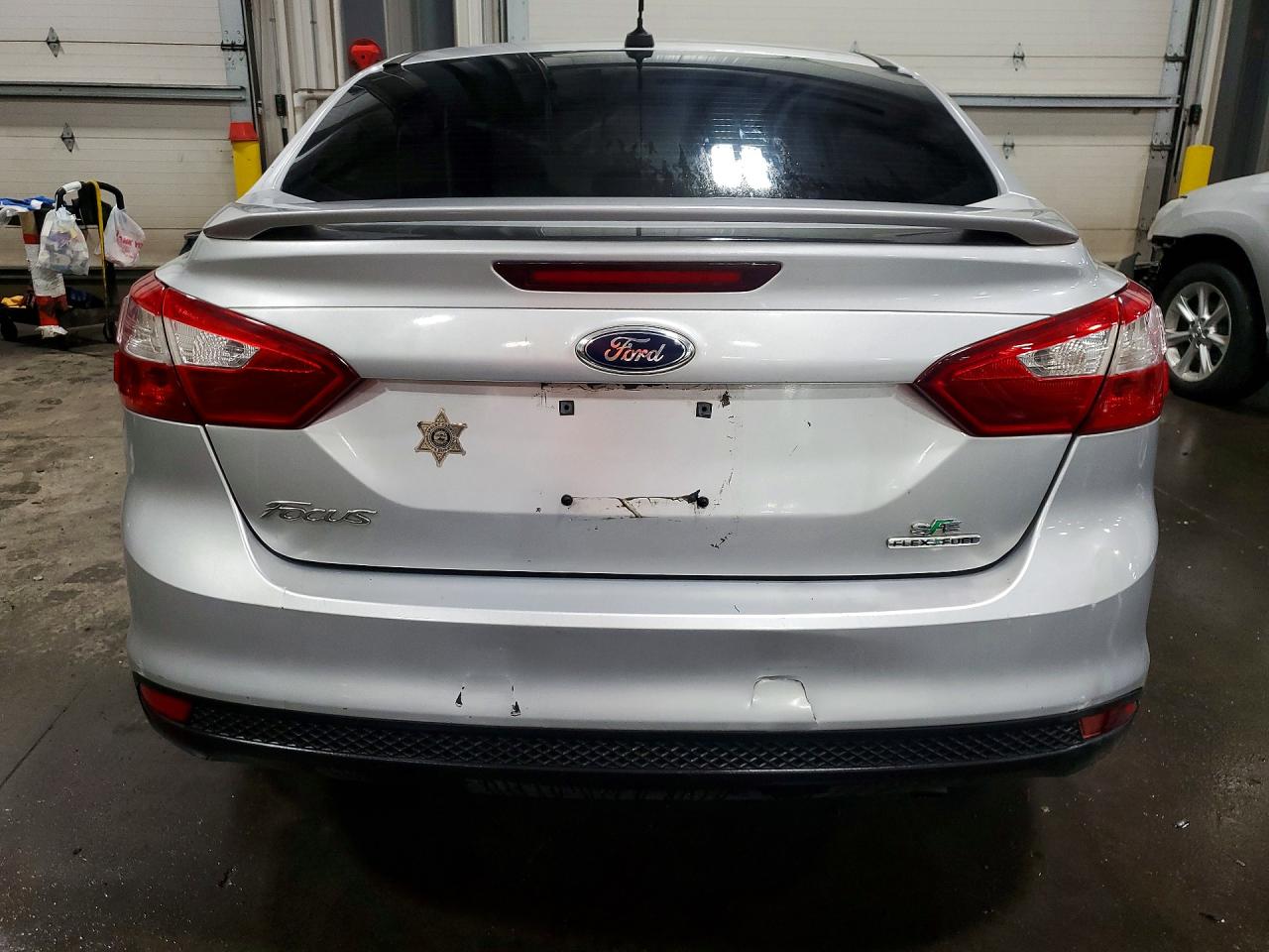 2014 Ford Focus Se Silver vin: 1FADP3F26EL393926