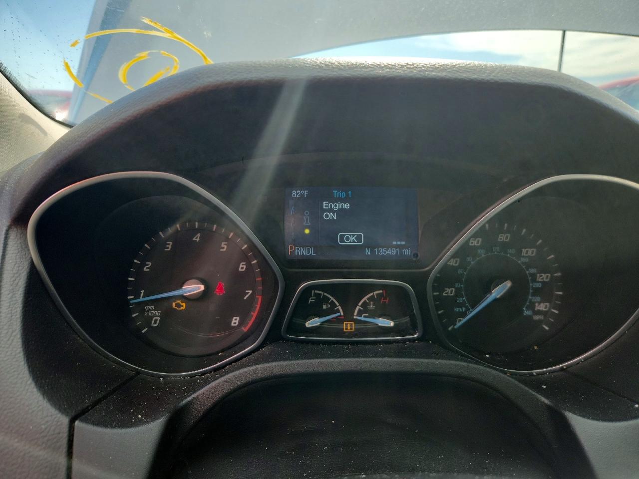 2014 Ford Focus Se Silver vin: 1FADP3F26EL393926