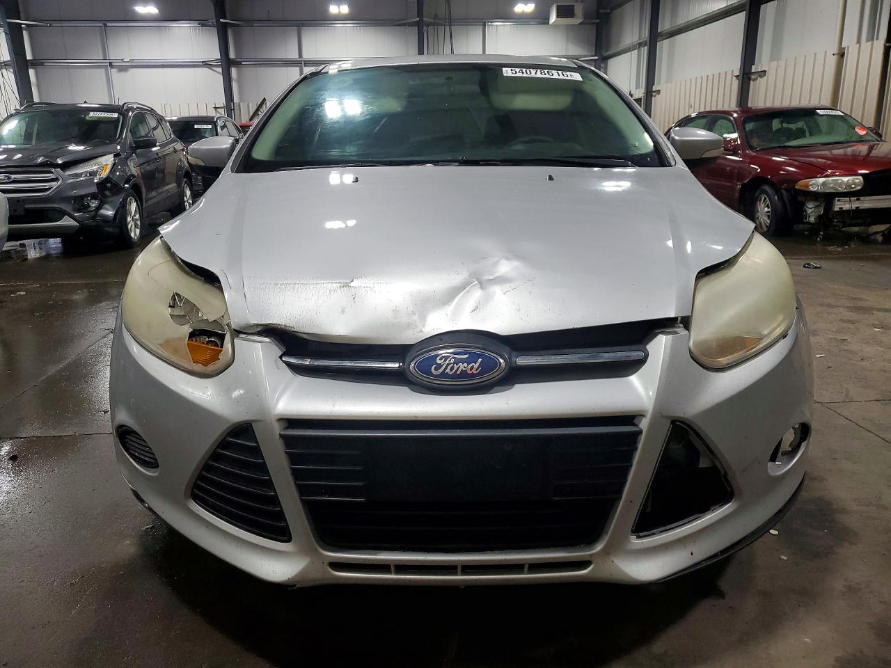 2014 Ford Focus Se Silver vin: 1FADP3F26EL393926