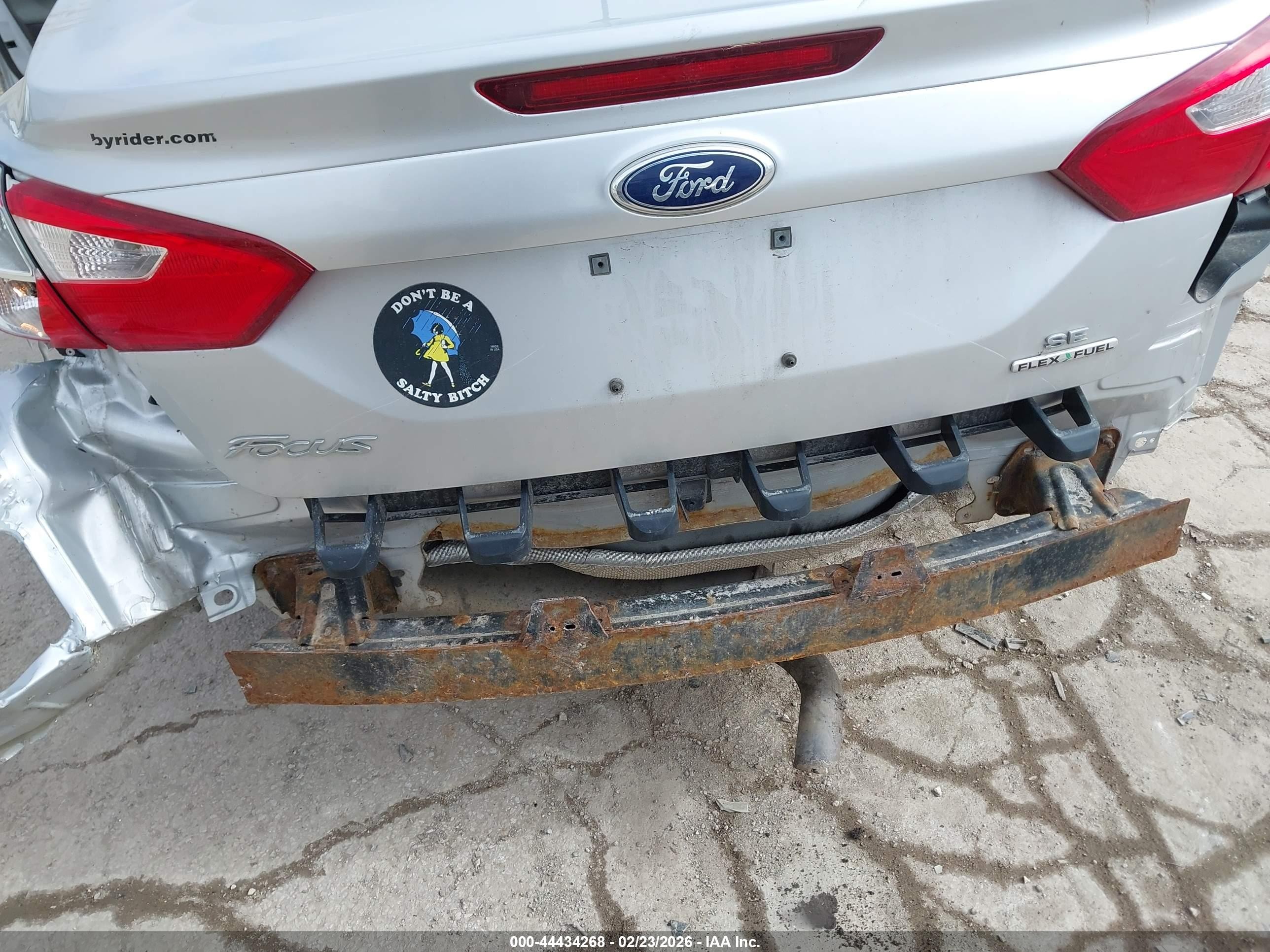 2014 Ford Focus Se Silver vin: 1FADP3F26EL414709
