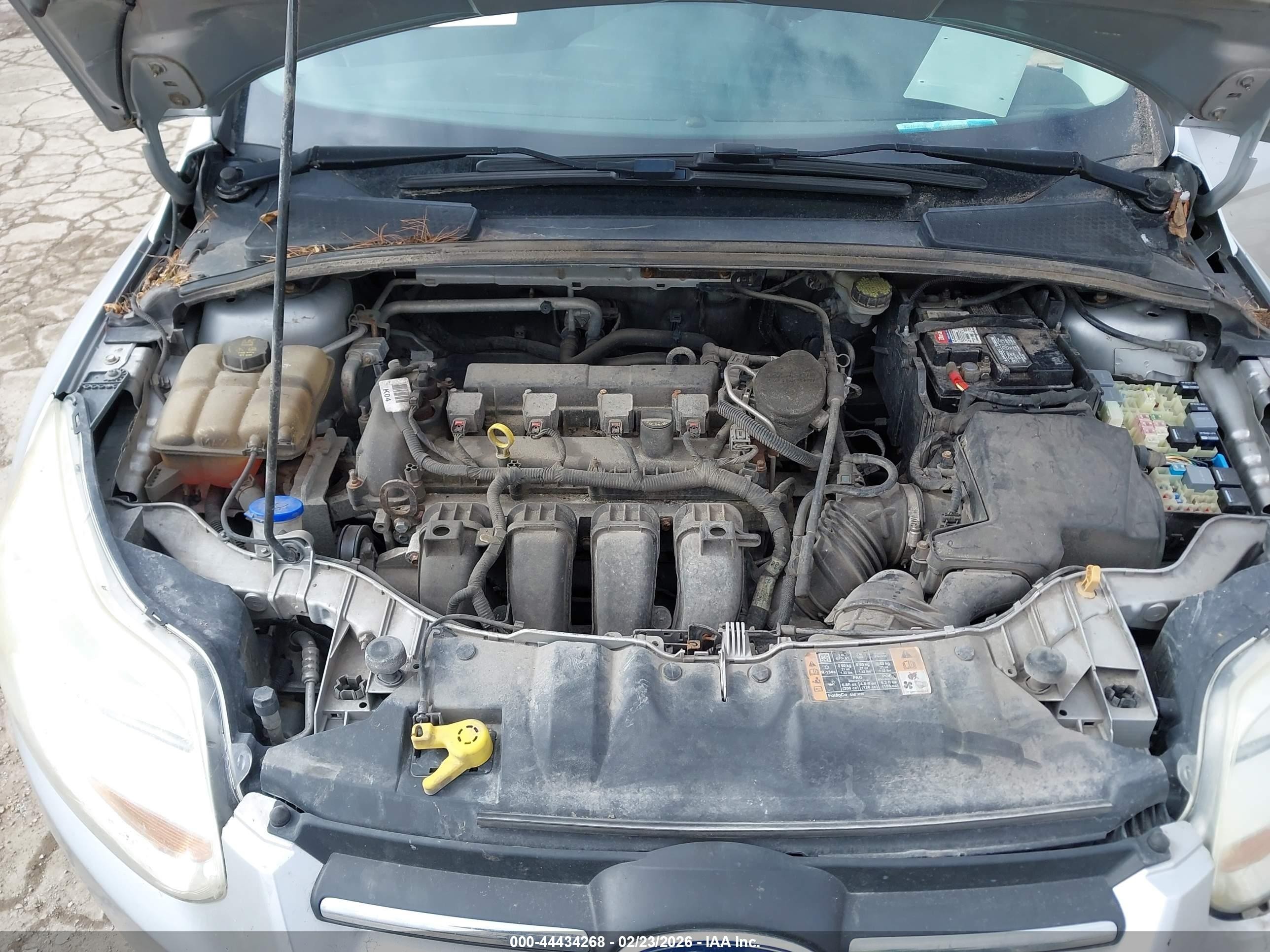 2014 Ford Focus Se Silver vin: 1FADP3F26EL414709