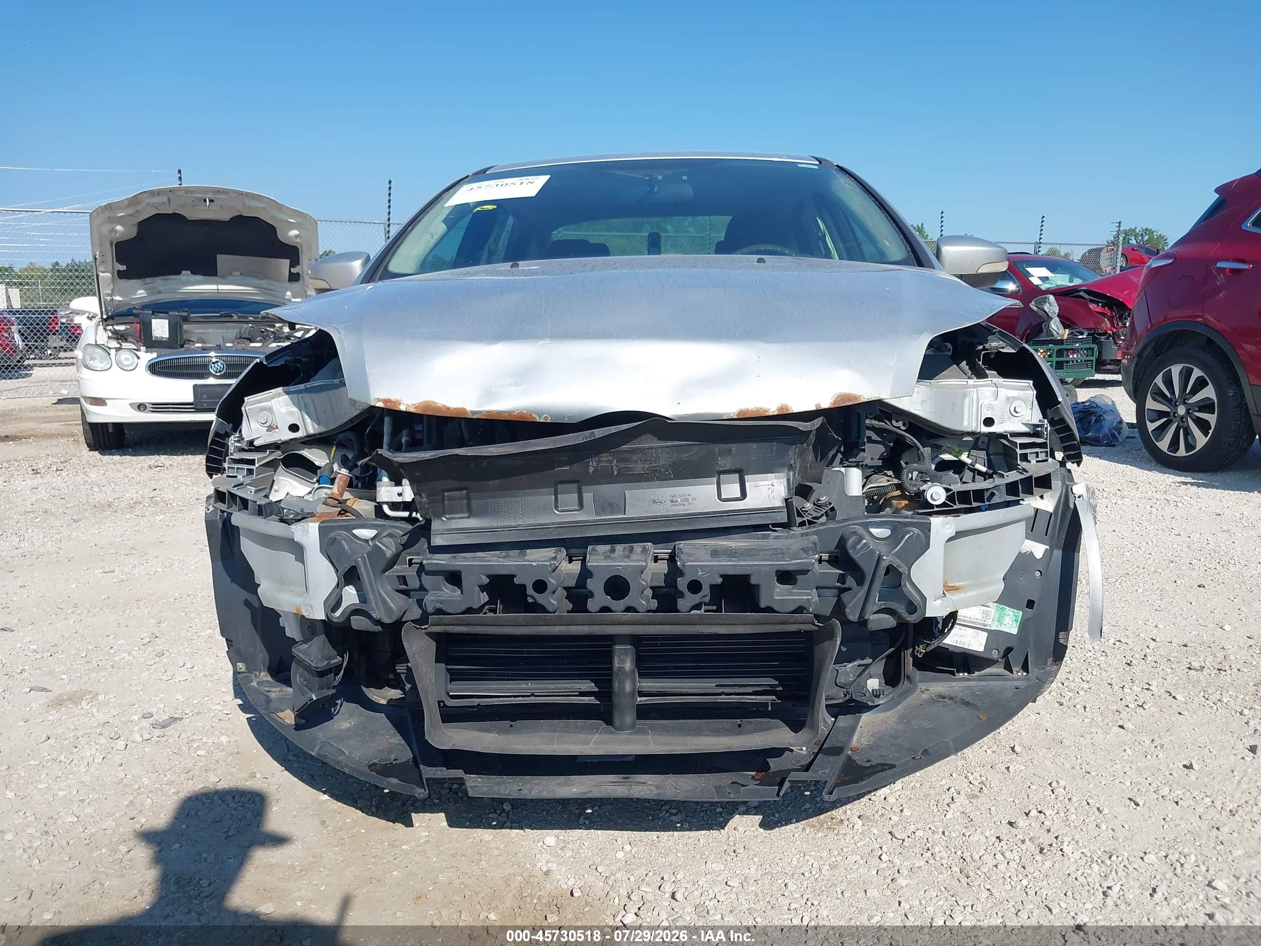 2014 Ford Focus Se Silver vin: 1FADP3F26EL427458