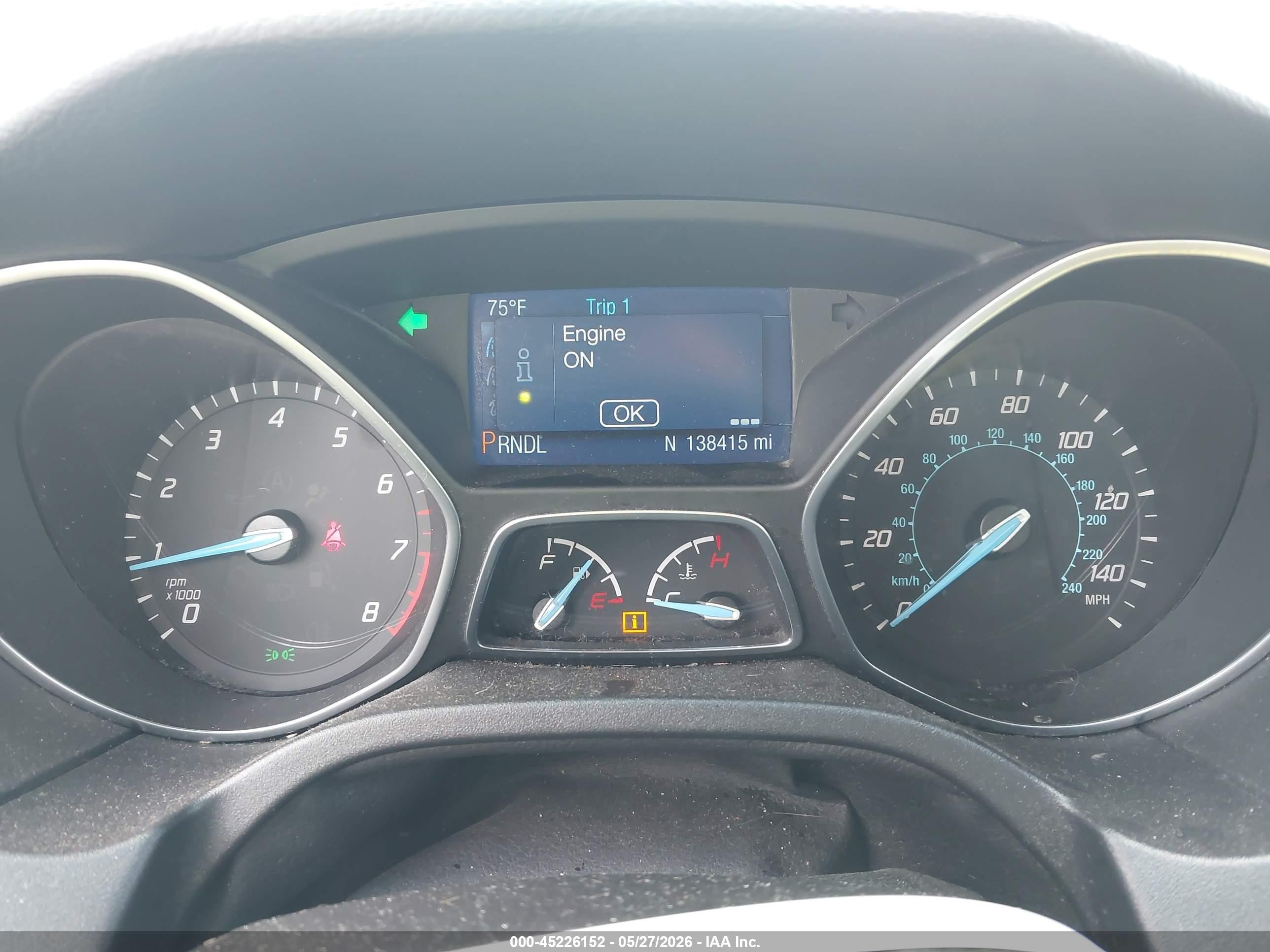 2014 Ford Focus Se Silver vin: 1FADP3F26EL429727