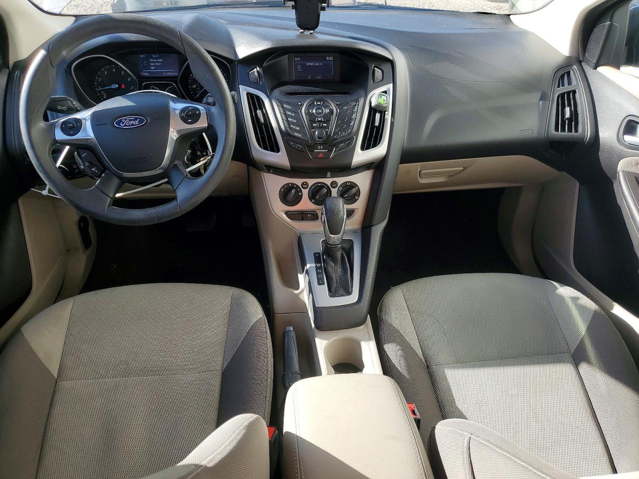 2014 Ford Focus Se Gray vin: 1FADP3F26EL453932