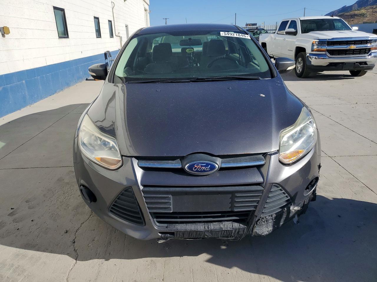 2014 Ford Focus Se Gray vin: 1FADP3F26EL453932