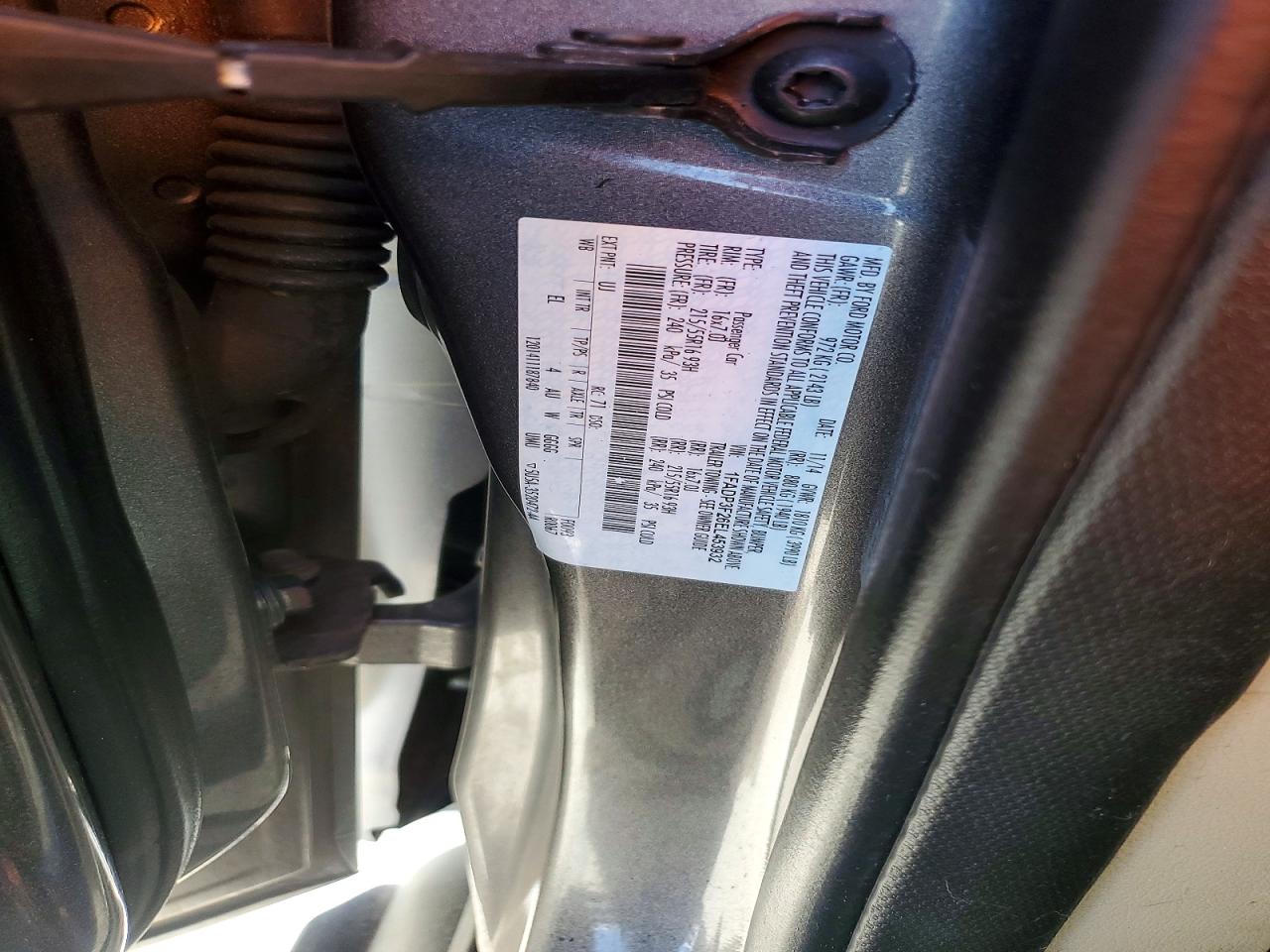2014 Ford Focus Se Gray vin: 1FADP3F26EL453932