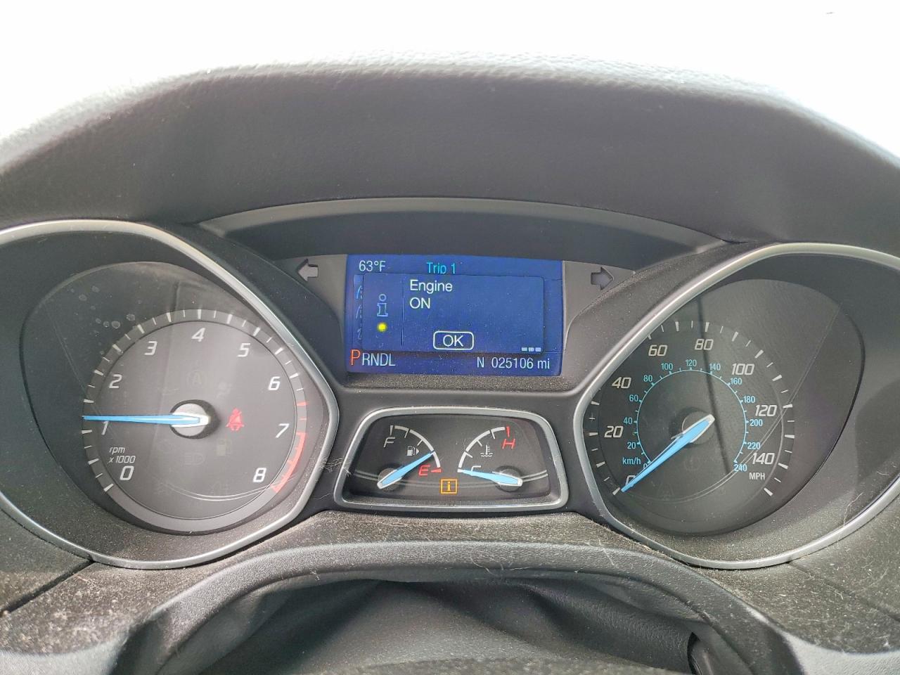 2014 Ford Focus Se Blue vin: 1FADP3F26EL459648