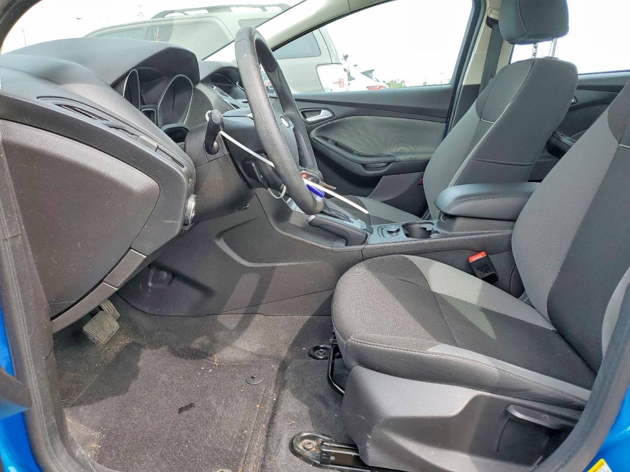 2014 Ford Focus Se Blue vin: 1FADP3F26EL459648