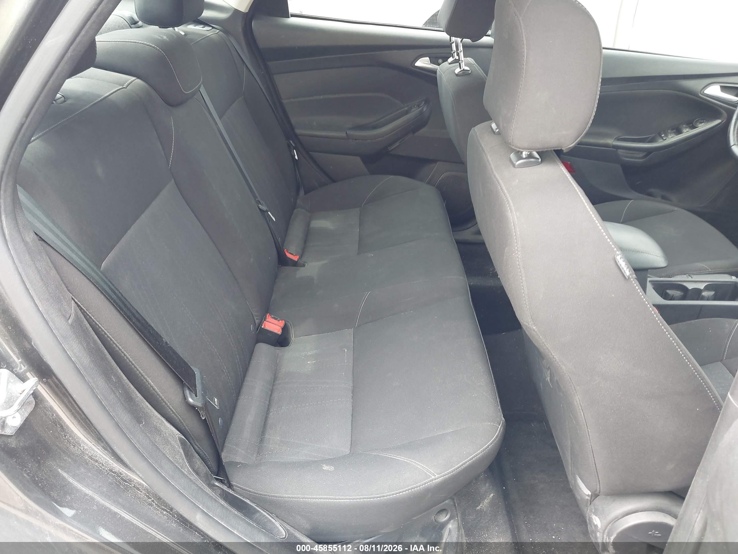 2015 Ford Focus Se Gray vin: 1FADP3F26FL210090