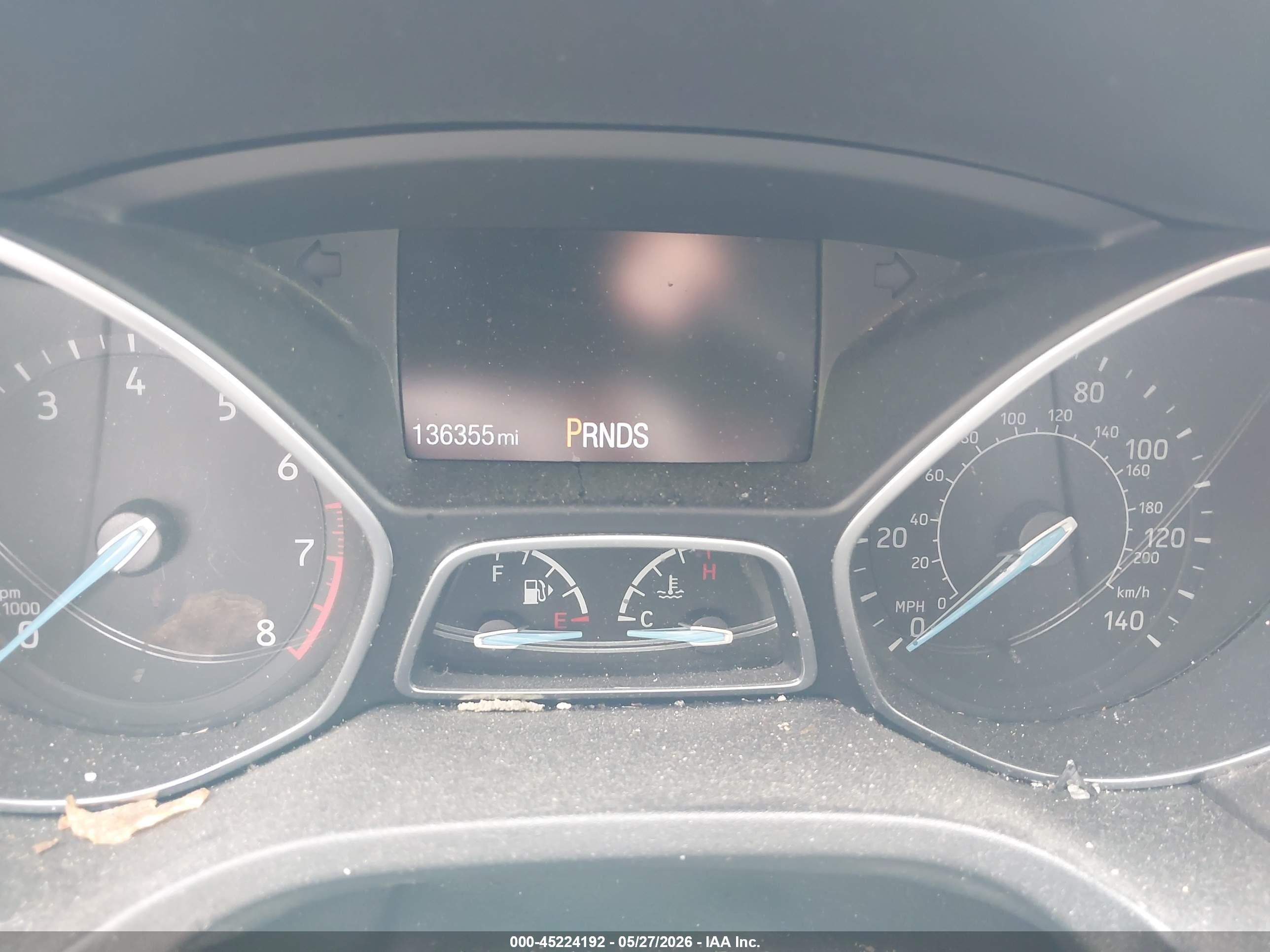 2015 Ford Focus Se Gray vin: 1FADP3F26FL214771