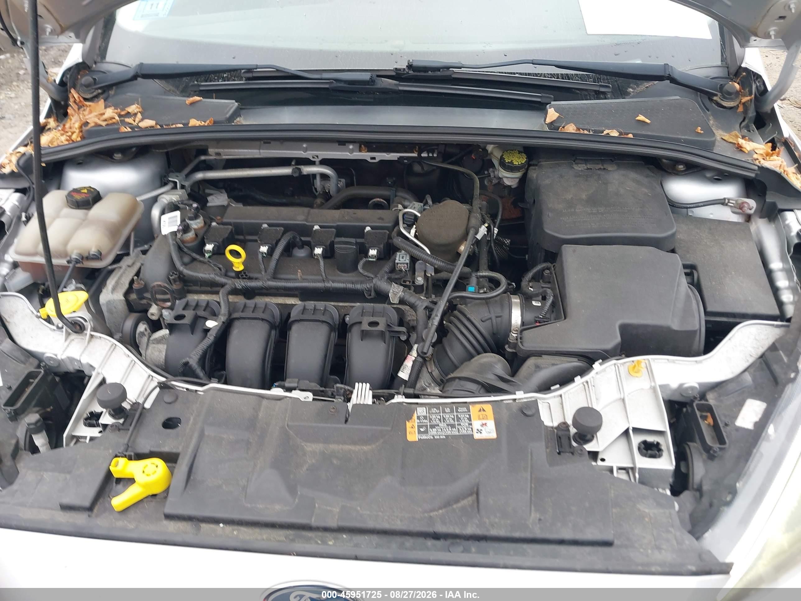 2015 Ford Focus Se Silver vin: 1FADP3F26FL251710