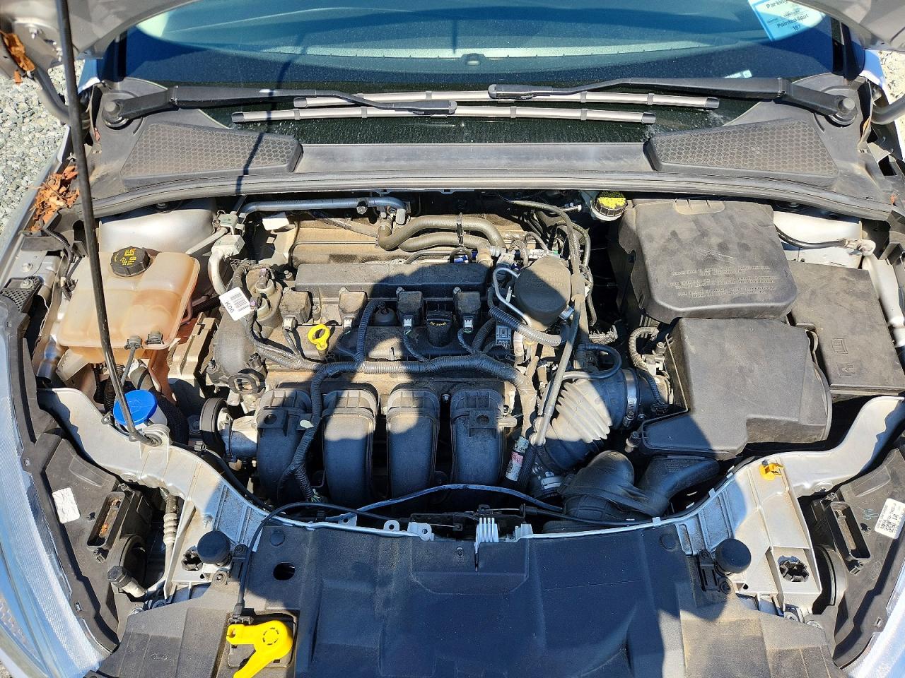 2015 Ford Focus Se Silver vin: 1FADP3F26FL291690