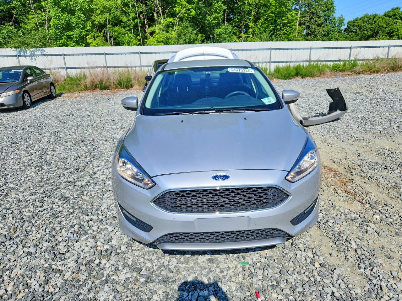 2015 Ford Focus Se Silver vin: 1FADP3F26FL291690