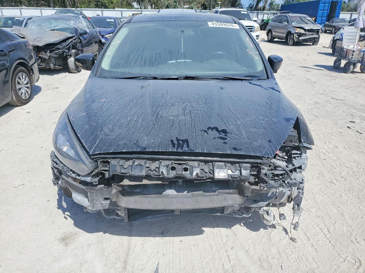 2015 Ford Focus Se Black vin: 1FADP3F26FL336482