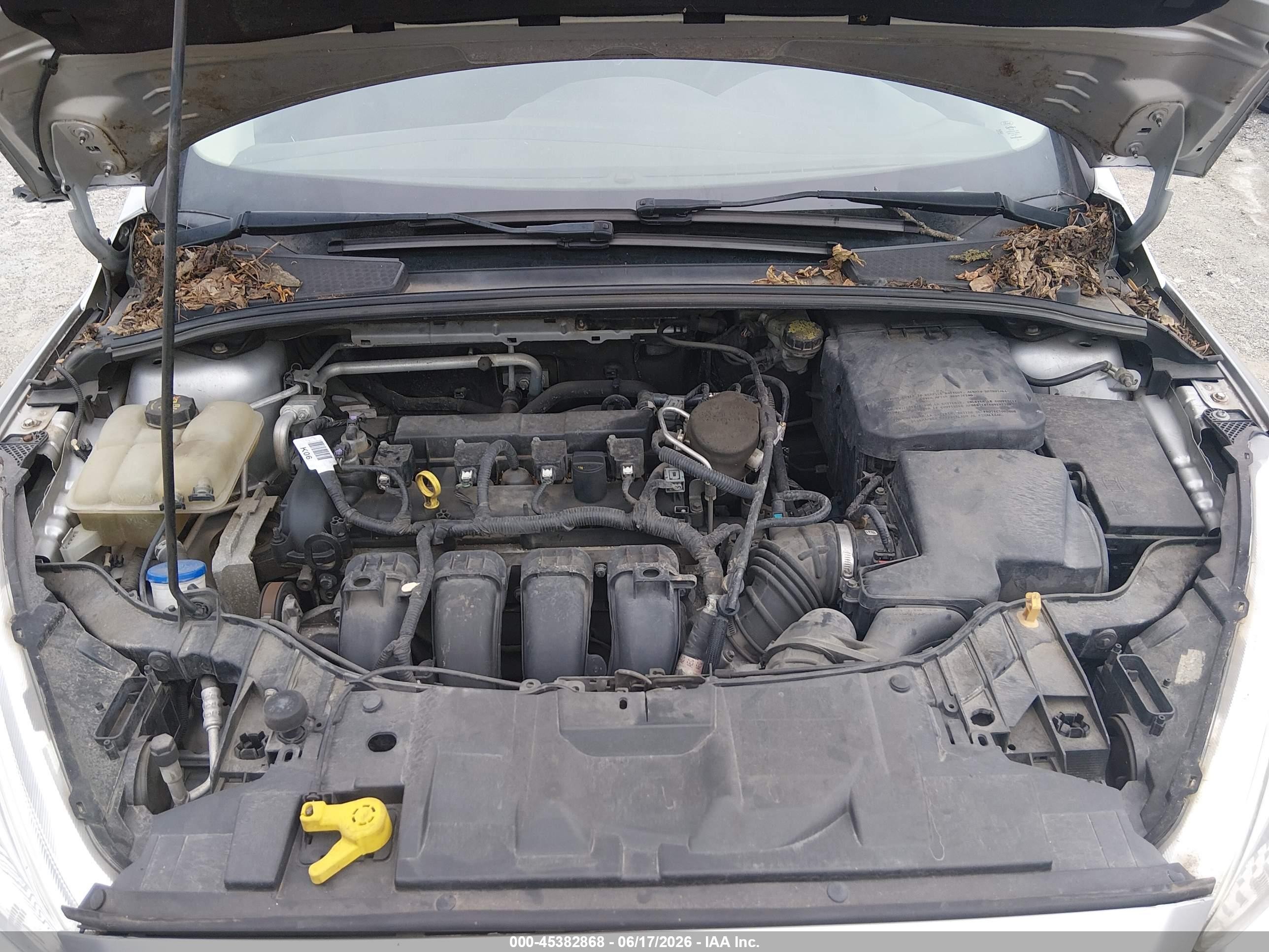 2015 Ford Focus Se Silver vin: 1FADP3F26FL339916