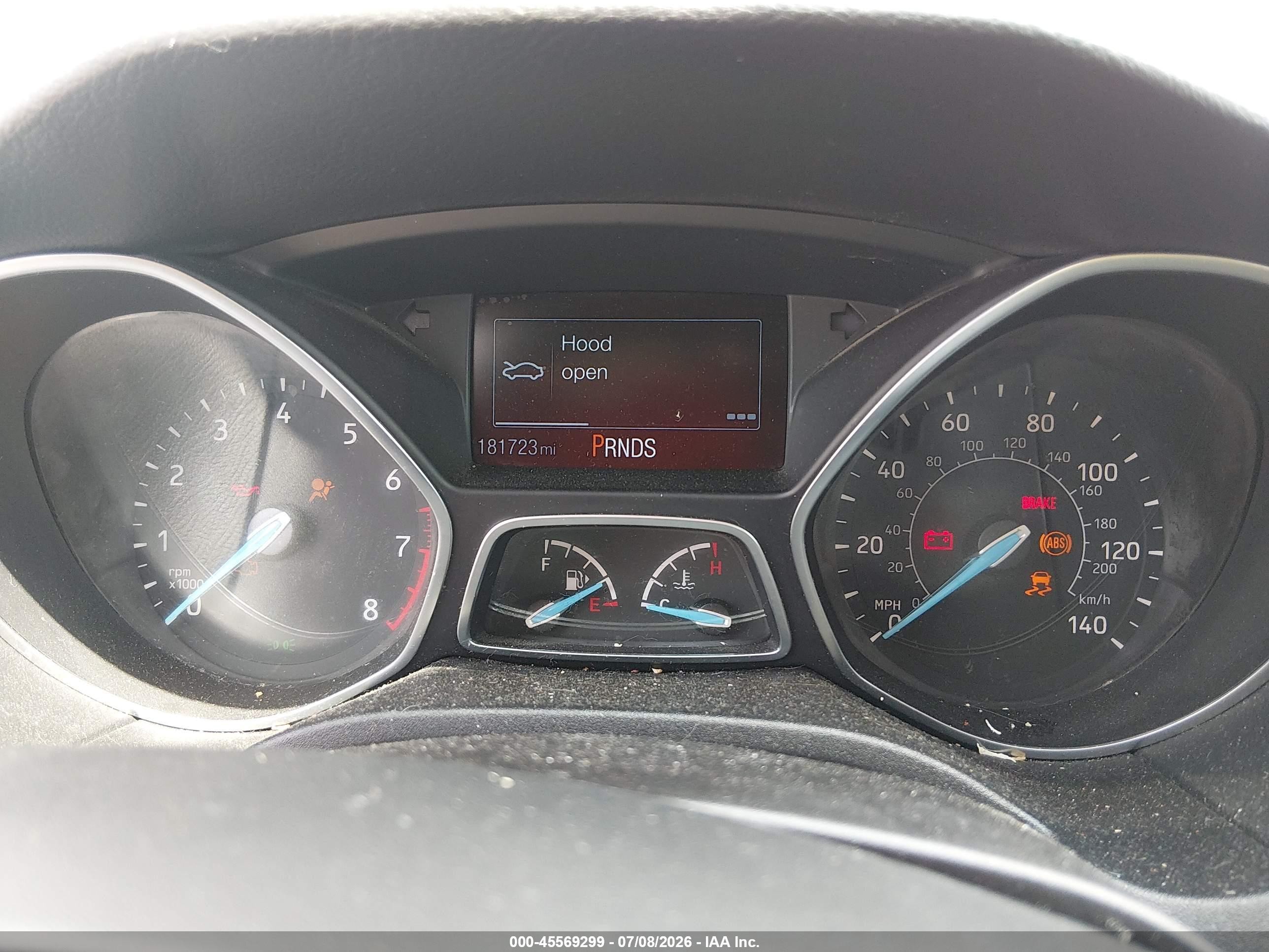2015 Ford Focus Se Red vin: 1FADP3F26FL347045