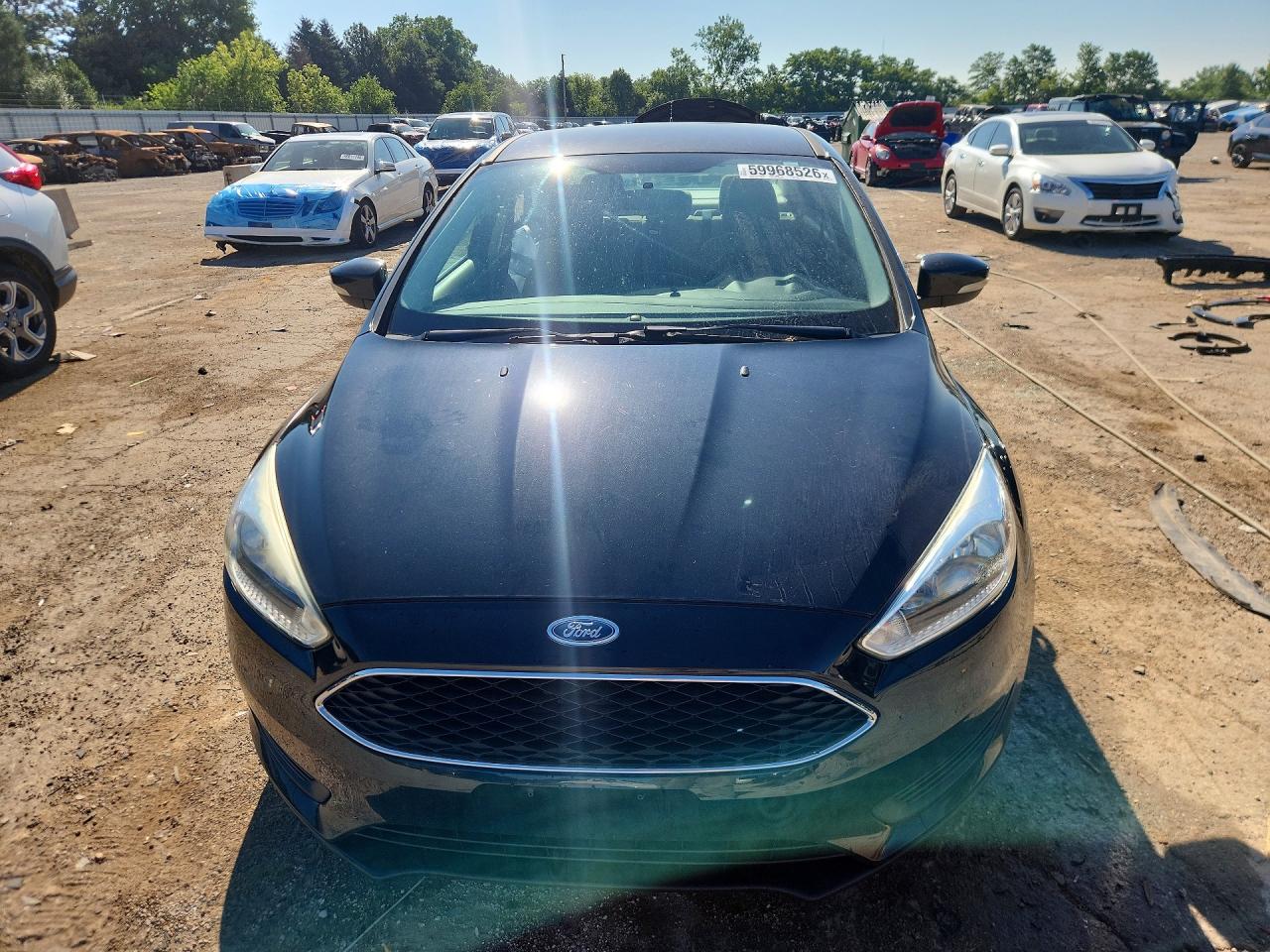 2015 Ford Focus Se Charcoal vin: 1FADP3F26FL361852