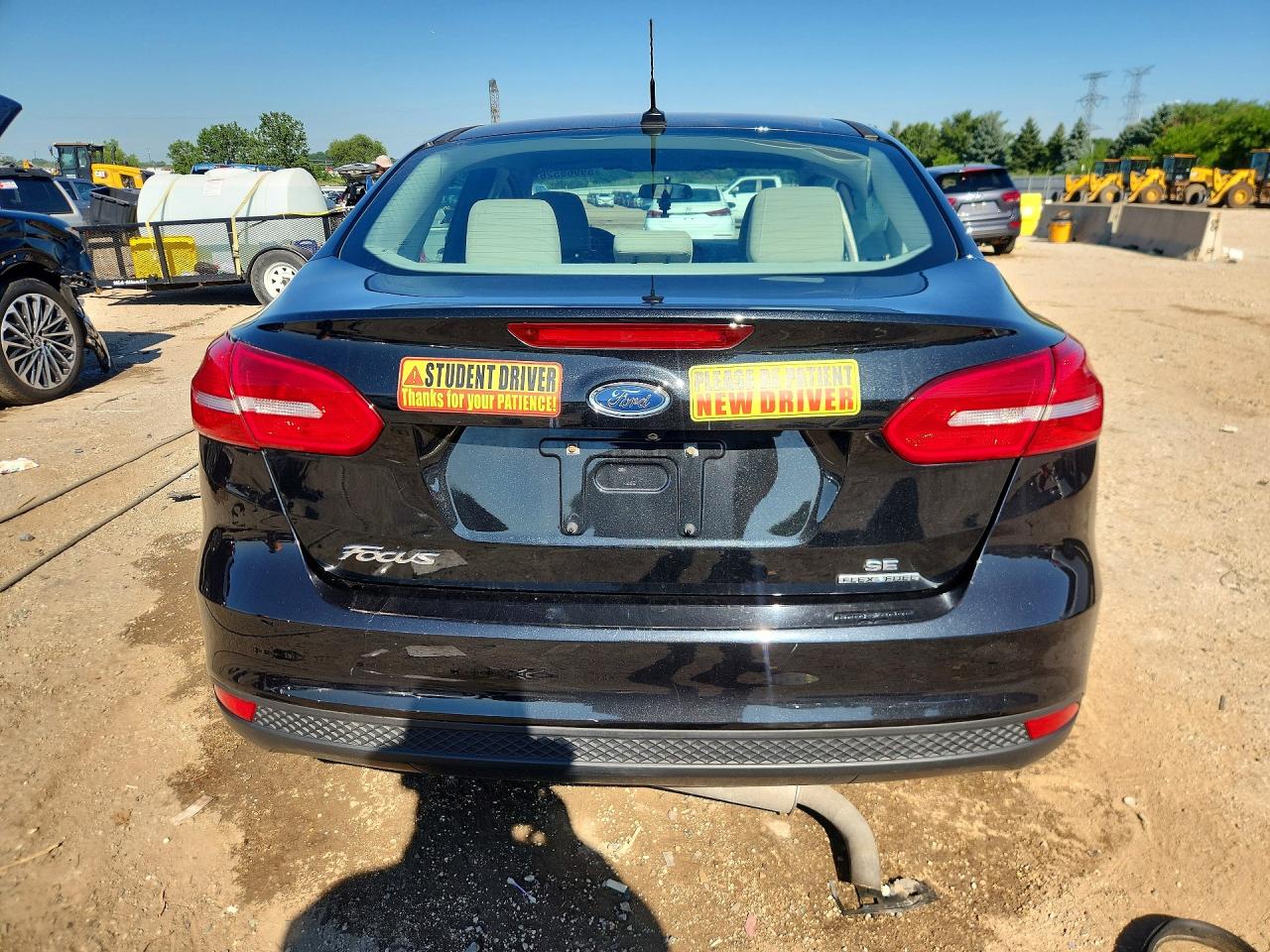 2015 Ford Focus Se Charcoal vin: 1FADP3F26FL361852