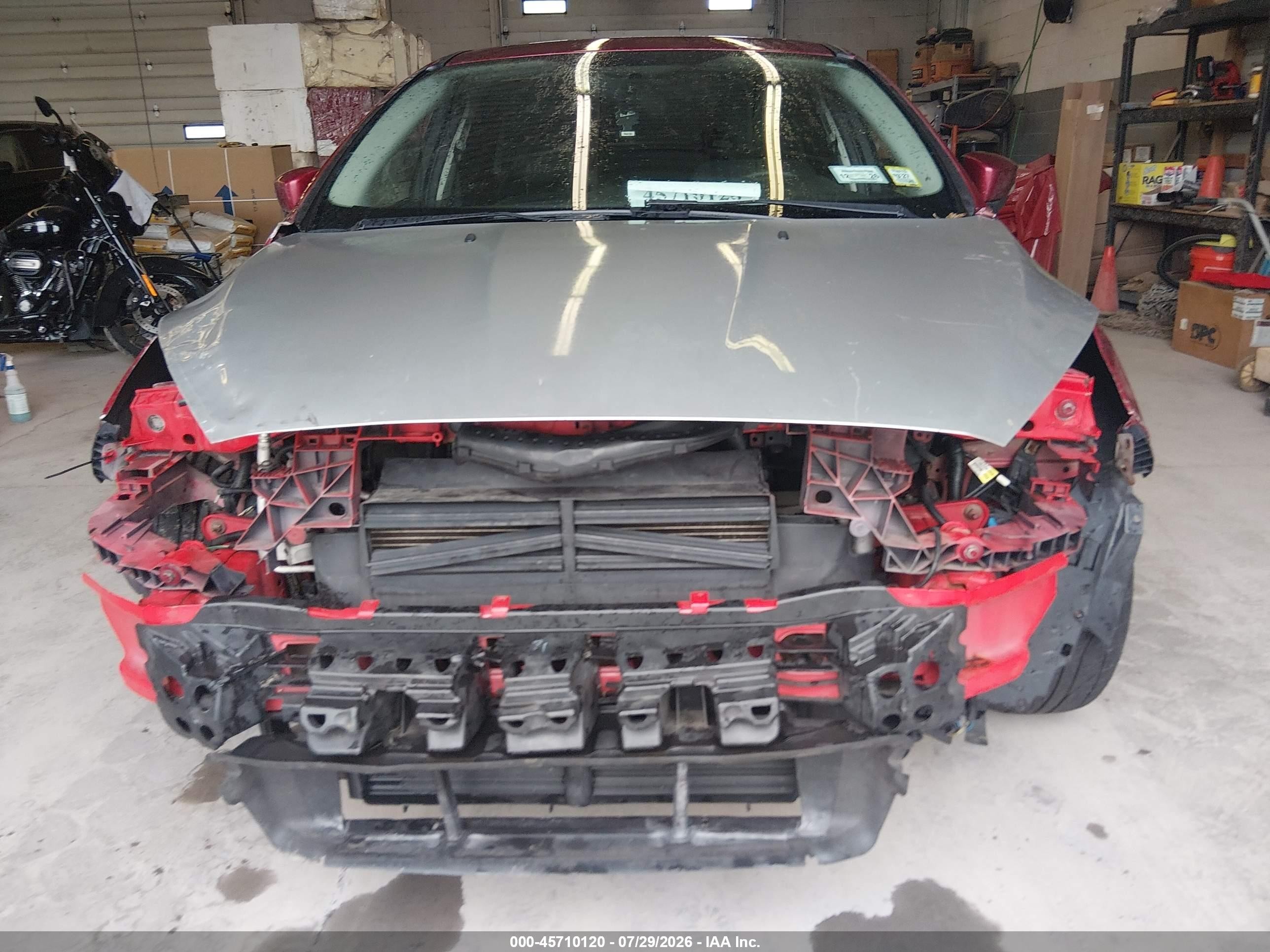 2015 Ford Focus Se Red vin: 1FADP3F26FL372107