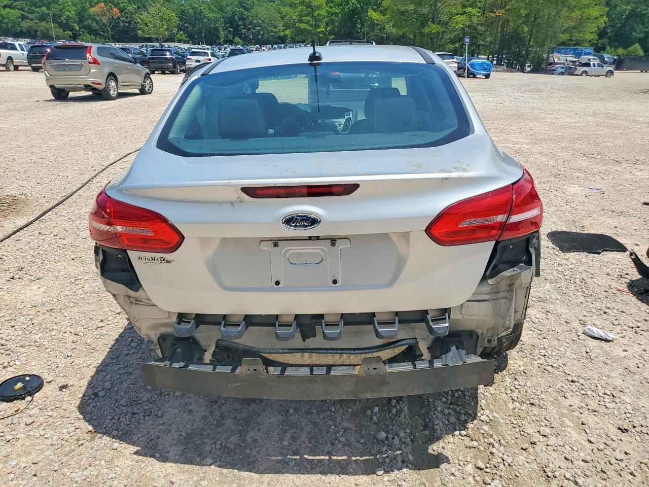 2015 Ford Focus Se Silver vin: 1FADP3F26FL375783