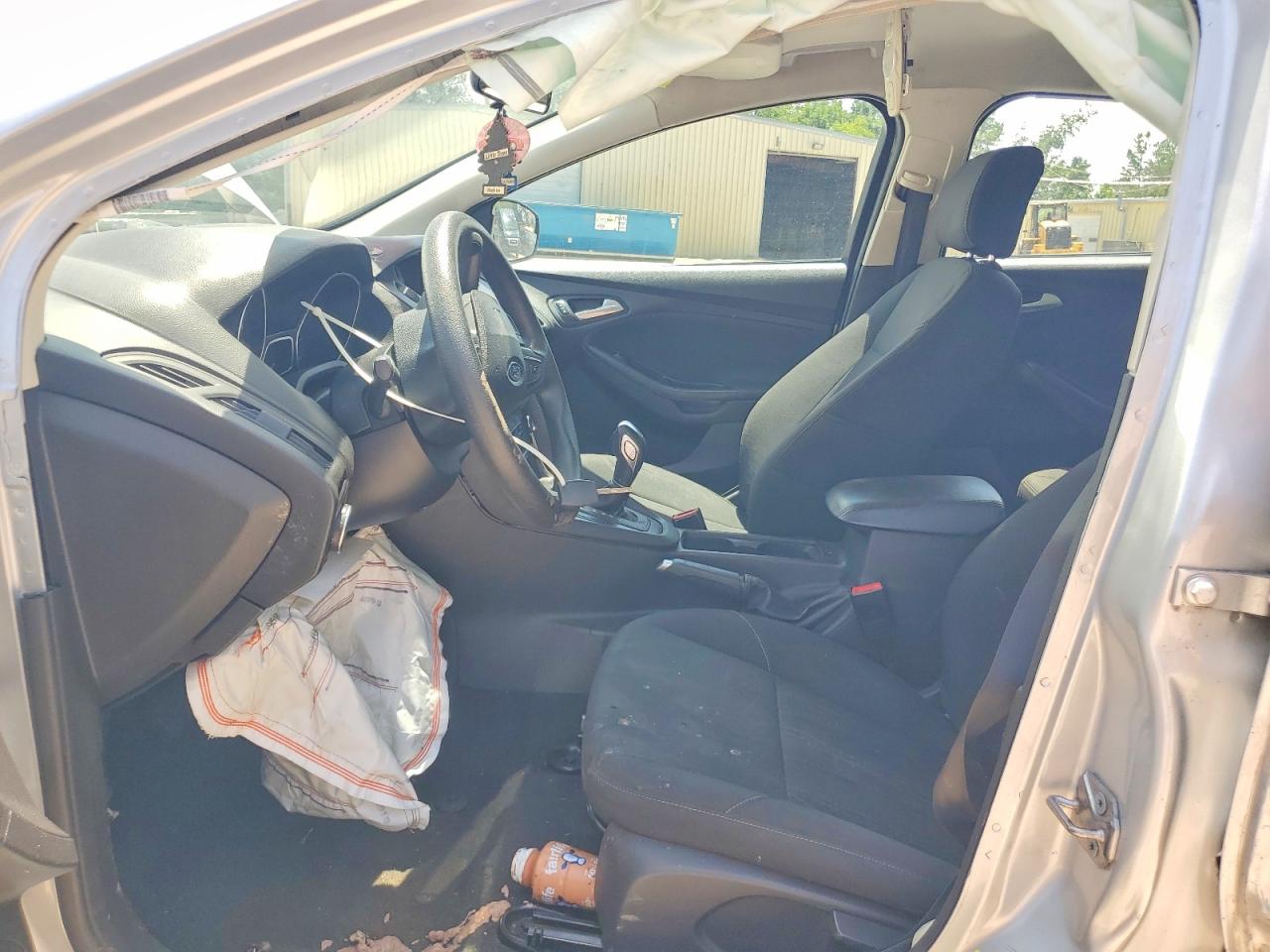2015 Ford Focus Se Silver vin: 1FADP3F26FL375783