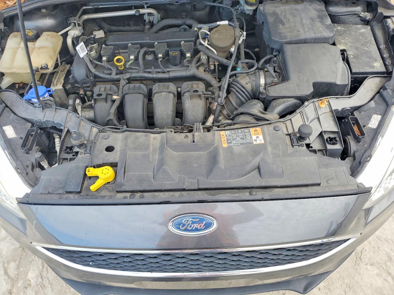 2016 Ford Focus Se Gray vin: 1FADP3F26GL242684