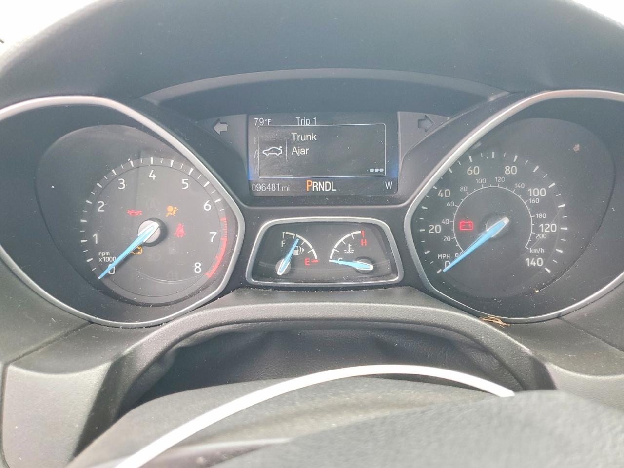 2016 Ford Focus Se Silver vin: 1FADP3F26GL365952