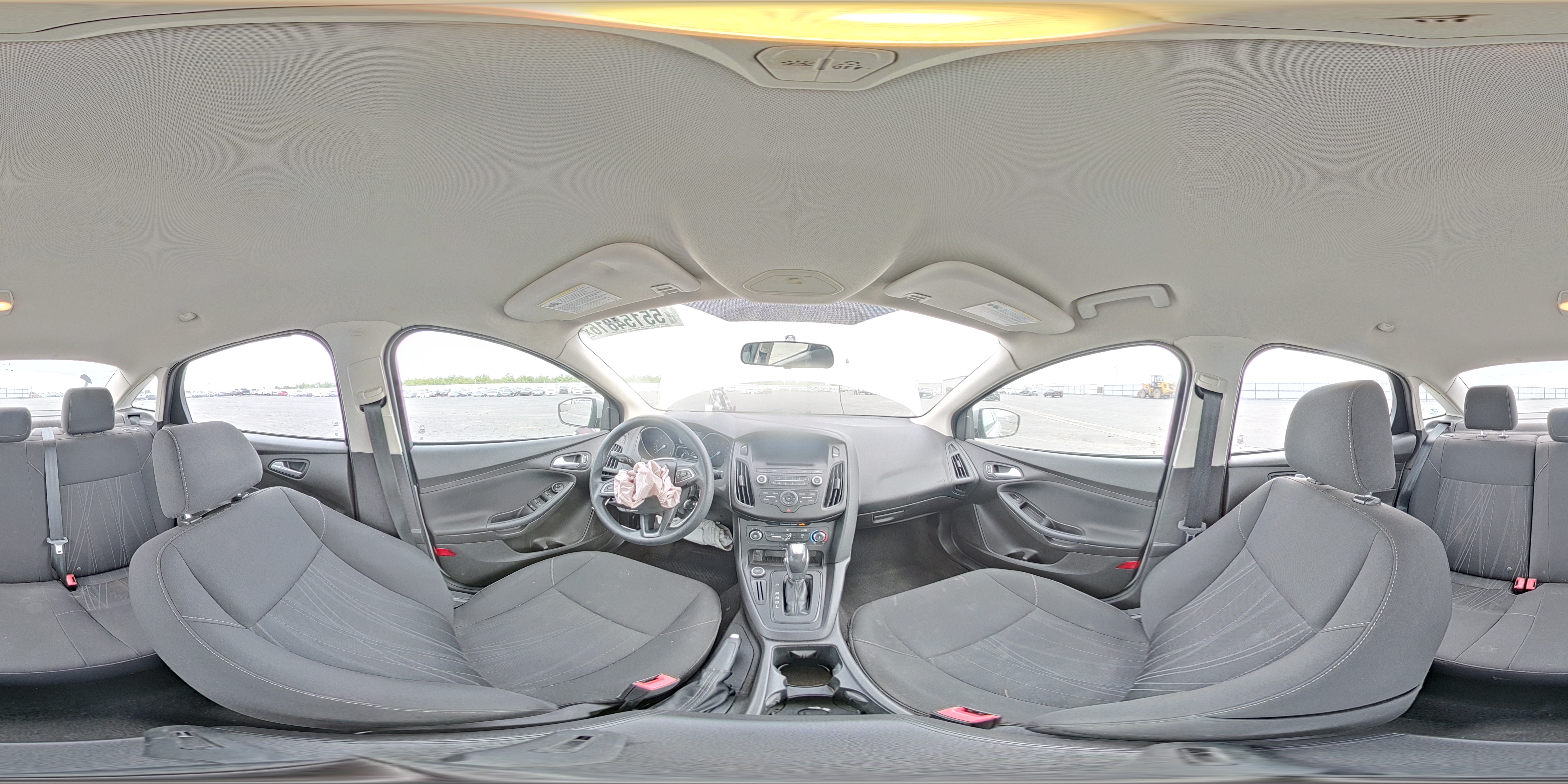 2016 Ford Focus Se Silver vin: 1FADP3F26GL365952