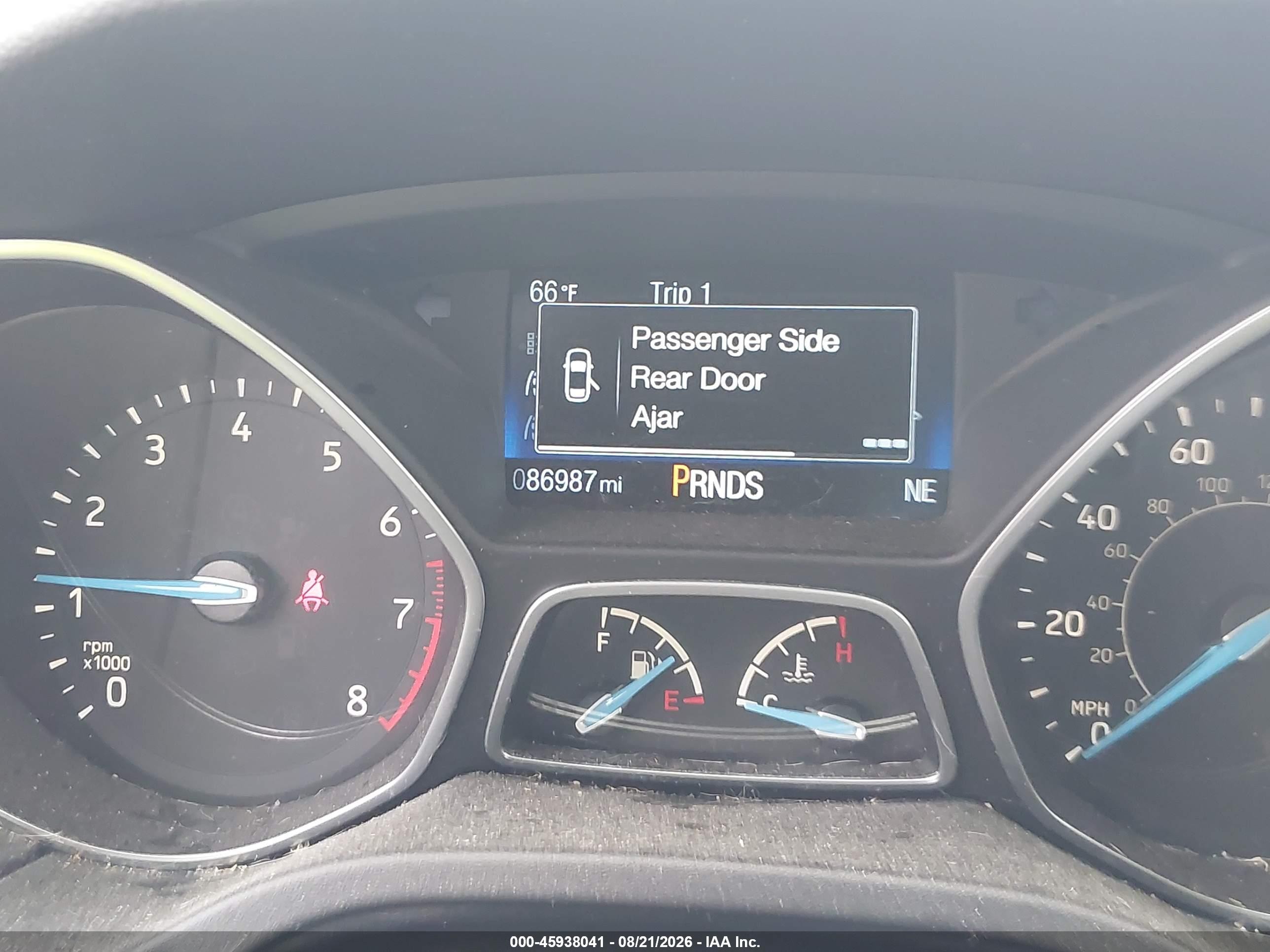 2016 Ford Focus Se Gray vin: 1FADP3F26GL397834