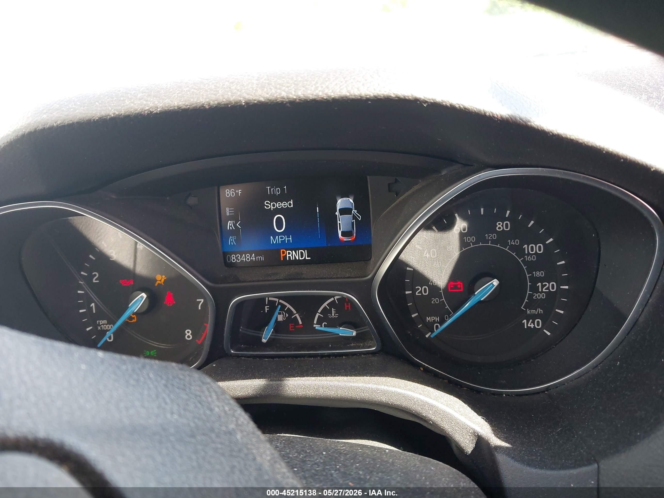 2017 Ford Focus Se Gold vin: 1FADP3F26HL335836