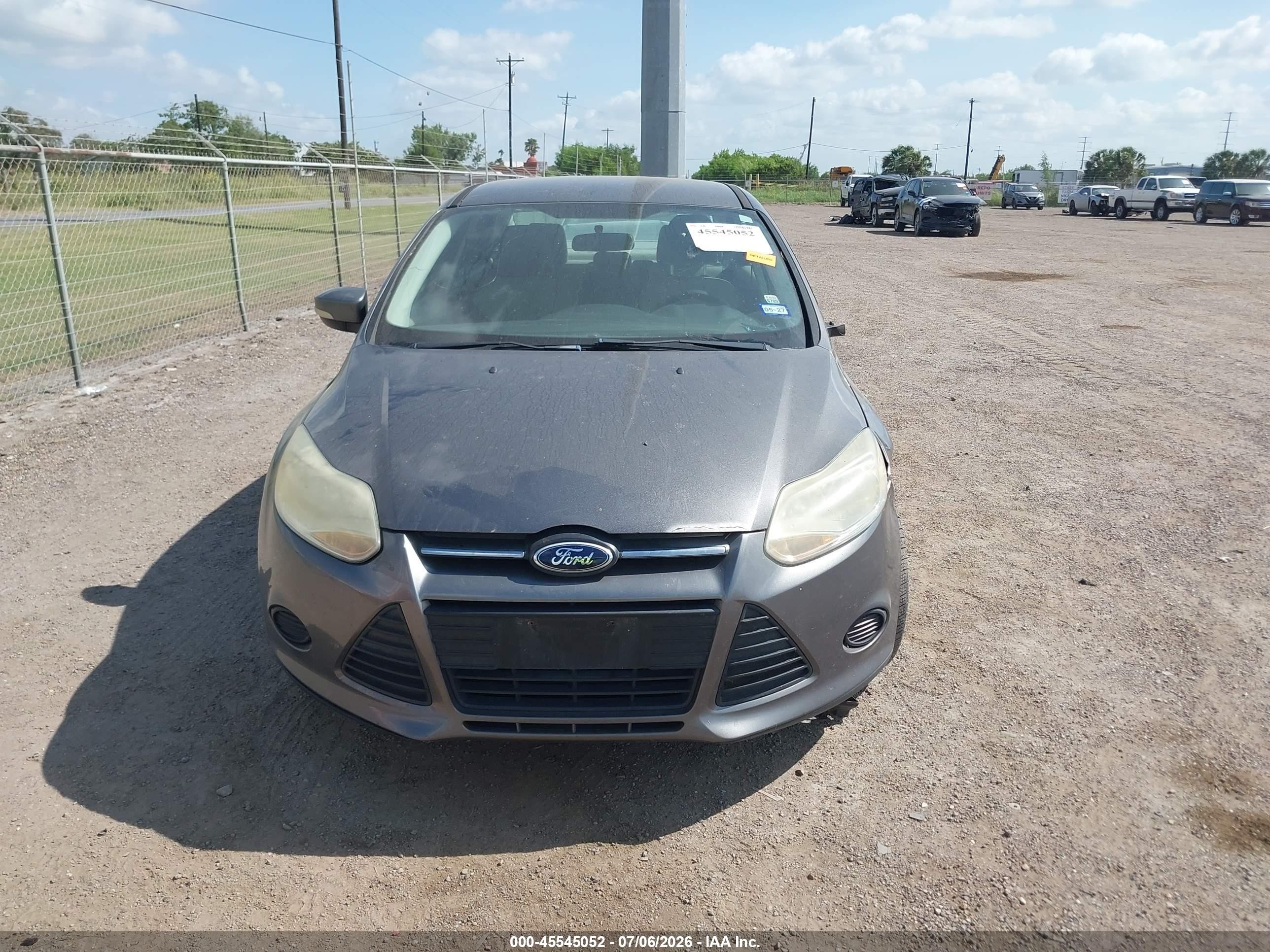 2013 Ford Focus Se Gray vin: 1FADP3F27DL115583