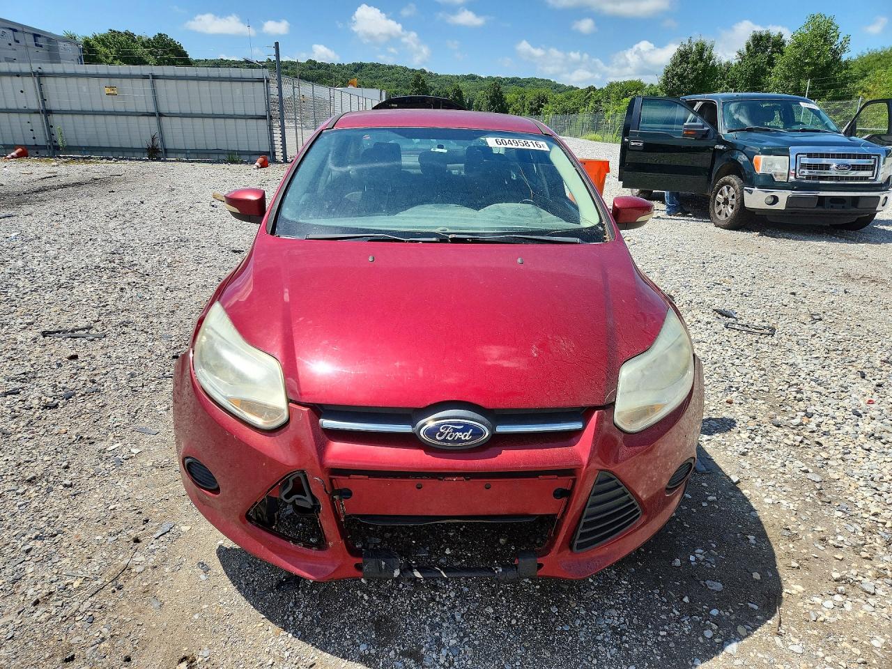 2013 Ford Focus Se Red vin: 1FADP3F27DL131671