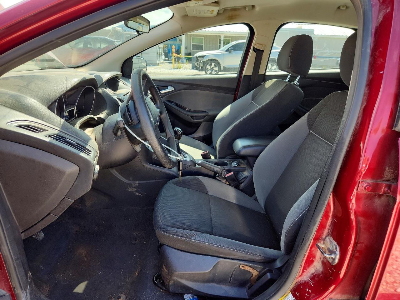 2013 Ford Focus Se Red vin: 1FADP3F27DL131671