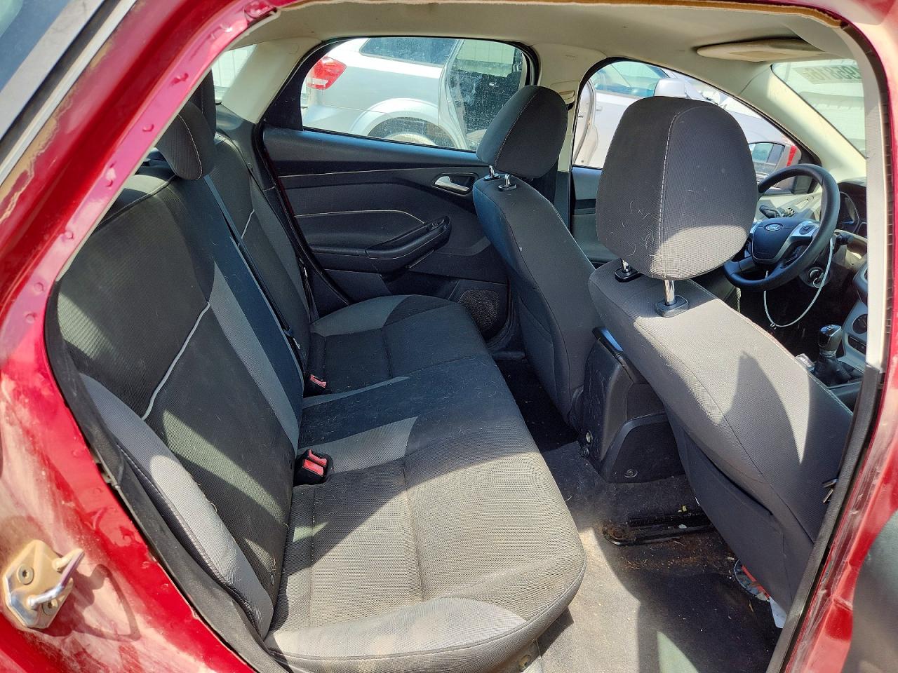 2013 Ford Focus Se Red vin: 1FADP3F27DL131671
