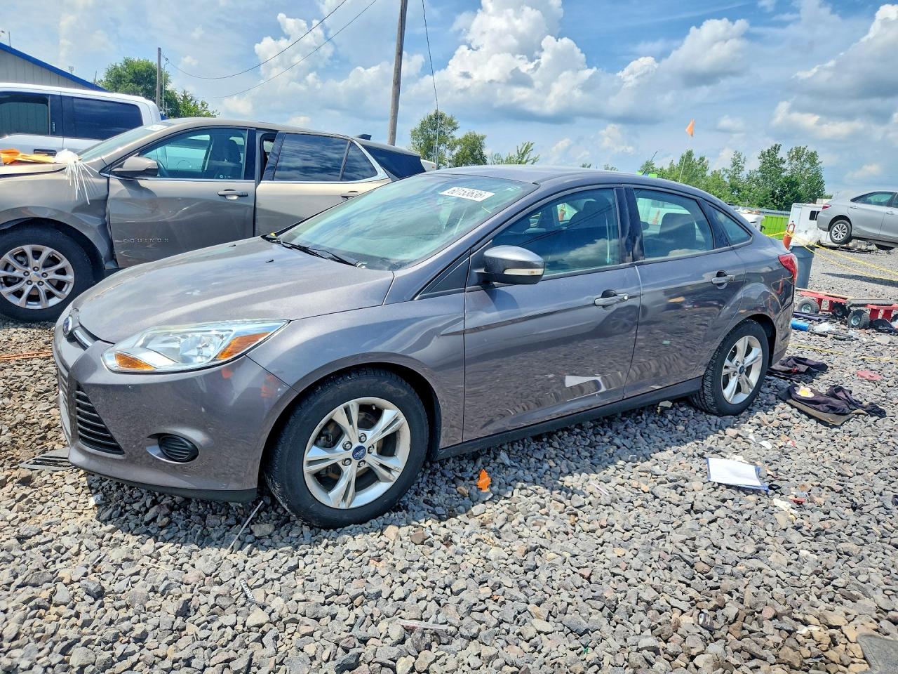 2013 Ford Focus Se Серый vin: 1FADP3F27DL143030