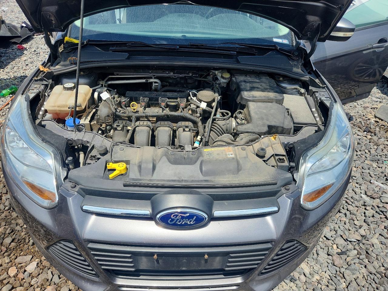 2013 Ford Focus Se Gray vin: 1FADP3F27DL143030