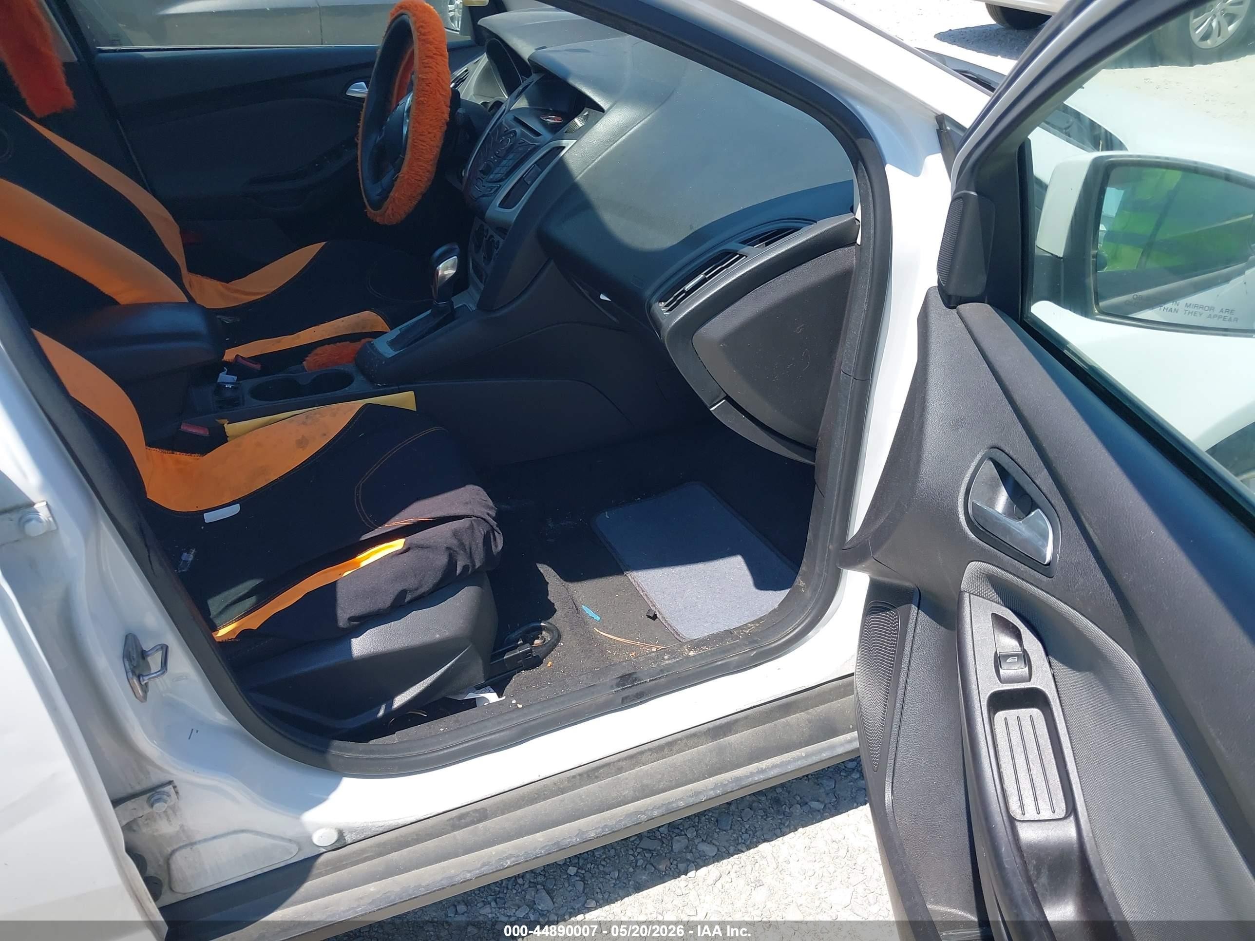 2013 Ford Focus Se White vin: 1FADP3F27DL152956