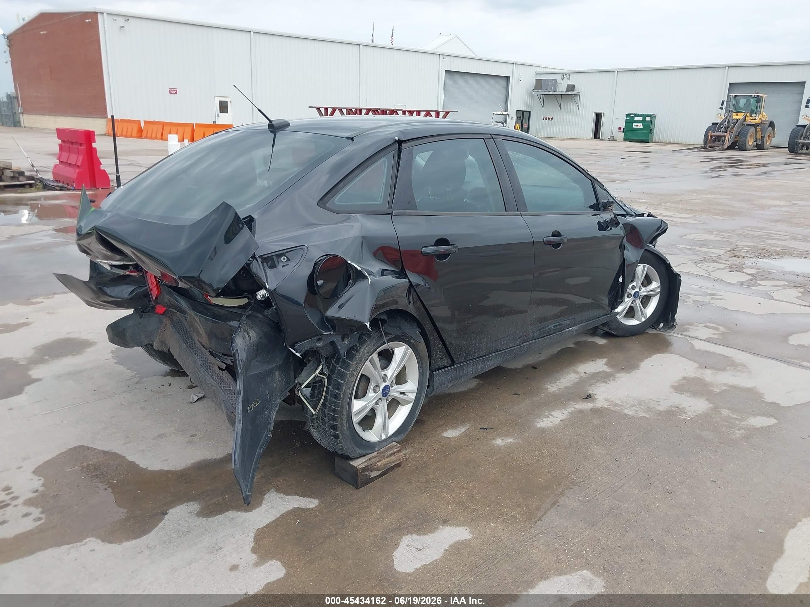 2013 Ford Focus Se Черный vin: 1FADP3F27DL162290