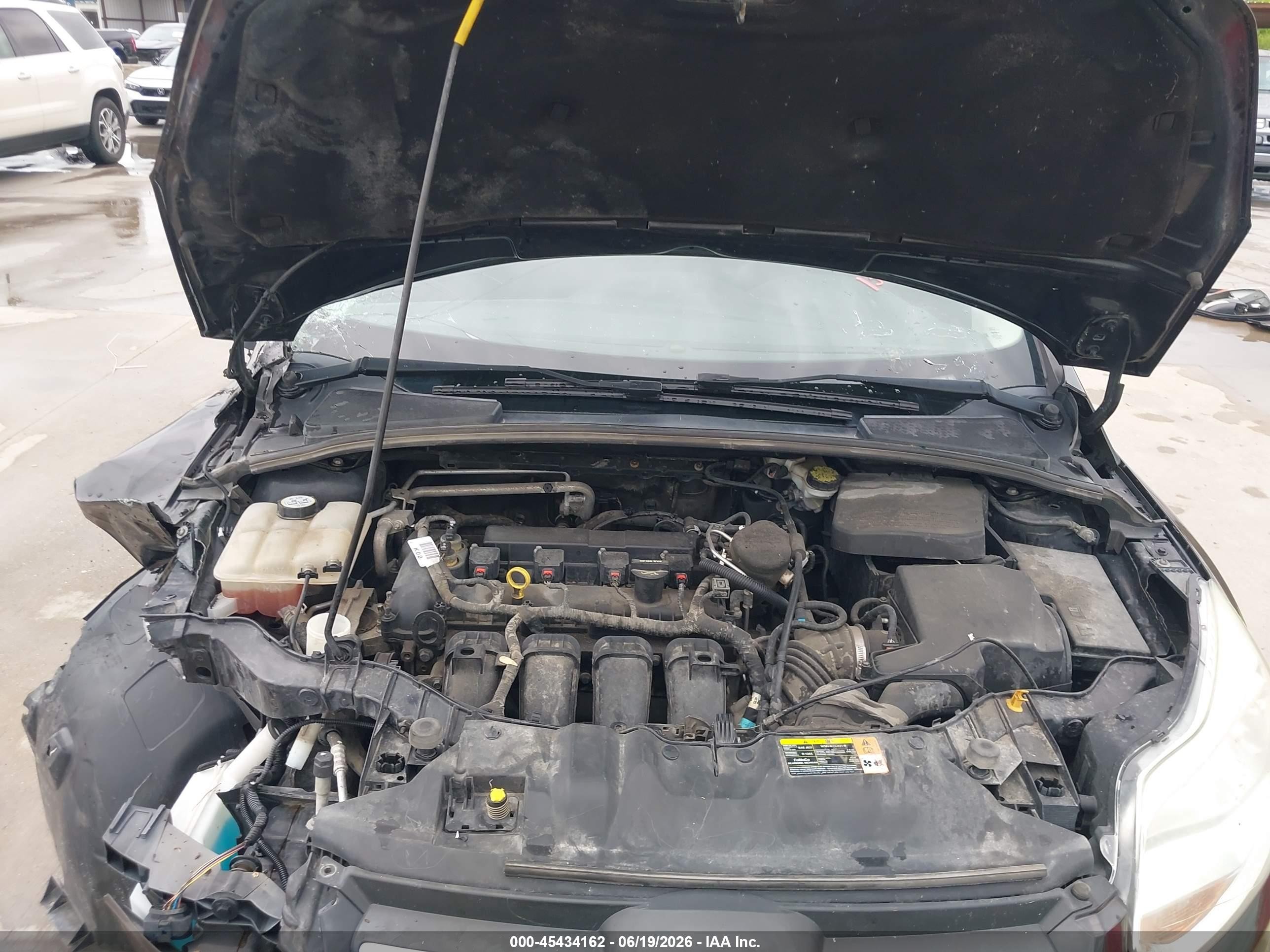 2013 Ford Focus Se Черный vin: 1FADP3F27DL162290